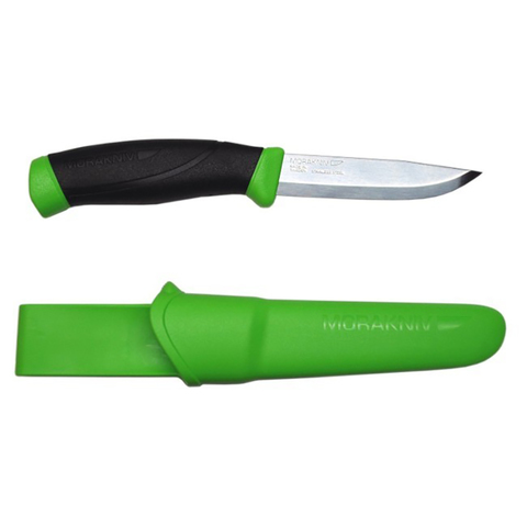 Нож Morakniv Companion Green, нержавеющая сталь, зеленый (12158)Купить