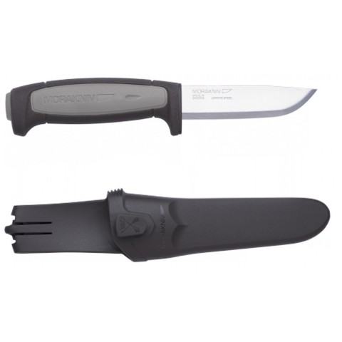 Нож Morakniv Robust, углеродистая сталь, черный серый (12249)Купить