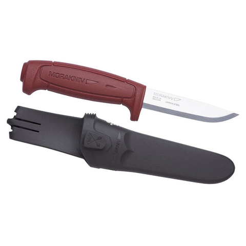 Нож Morakniv Basic углеродистая сталь, красный (12147)Купить