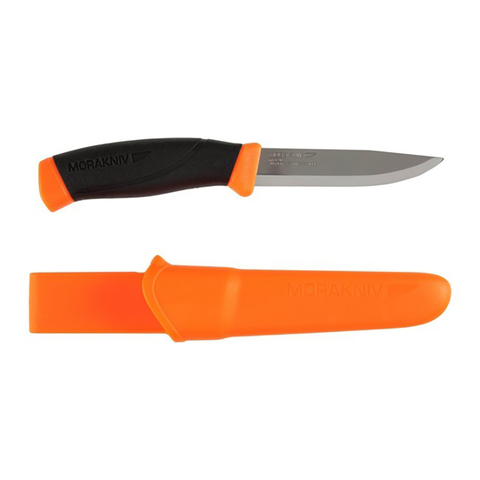 Нож Morakniv Companion Orange, нержавеющая сталь, оранжевый (11824)Купить