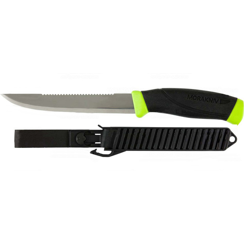 Нож Morakniv Fishing Comfort Scaler 150, нержавеющая сталь, черный зеленый (11893)Купить