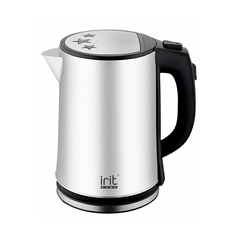 Irit IR-1356 чайник электрический дисковый, 2.5л, 1800Вт, нержавеющая стальКупить