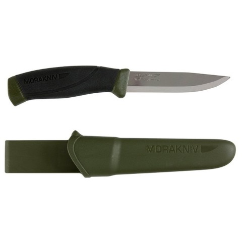Нож Morakniv Companion MG, нержавеющая сталь, хаки (11827)Купить
