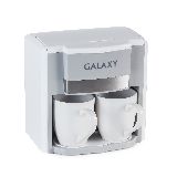 Кофеварка электрическая GALAXY GL0708 (белая)