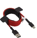 USB-кабель Xiaomi Mi Braided USB Type-C Cable, 100 см, красный (SJX10ZM) (SJV4110GL)