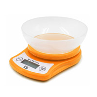Irit IR-7116 Электронные кухонные весы 5кг 1г с чашей, желтые