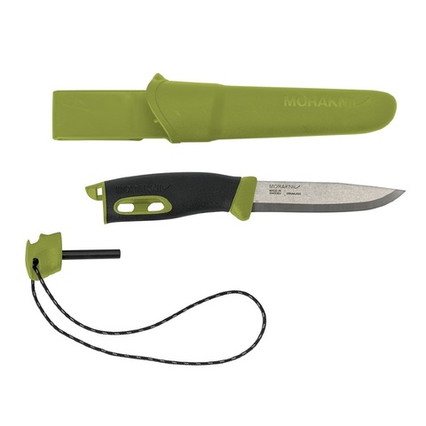 Нож Morakniv Companion Spark (S) Green, нержавеющая сталь, 13570 (13570)Купить