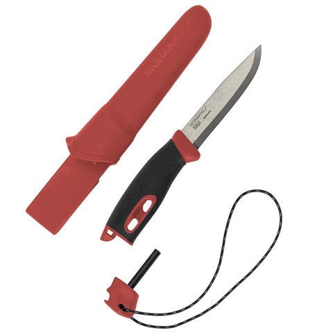 Нож Morakniv Companion Spark Red, нержавеющая сталь, 13571 (13571)Купить