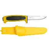 Нож Morakniv Basic 546 2020 Edition нержавеющая сталь, пласт. ручка (желтая) чер. вставка, 13712 (13712)