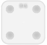 Весы Xiaomi Mi BodyComposition Scale, белые (LPN4013GL)