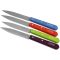 Набор ножей Opinel Set of 4 N112 assorted sweet pop colours, нержавеющая сталь, (4 шт. уп.) 001381 (001381)