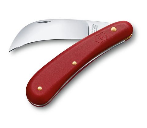 Нож Victorinox Pruning Knife, 110 мм, 1 функция, красный, блистер (1.9301)Купить