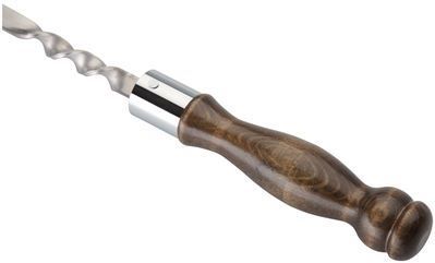 Шампур SM-85 полированный с деревянной ручкой 730х15х3.0 (мм), нержавейкаКупить