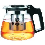 Чайник заварочный RASHEL М-5111, жаропрочное стекло, объем 1.1 литра
