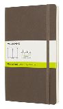 Блокнот Moleskine Classic Soft Large, 192 стр., коричневый, нелинованный (1056578(QP618P14))