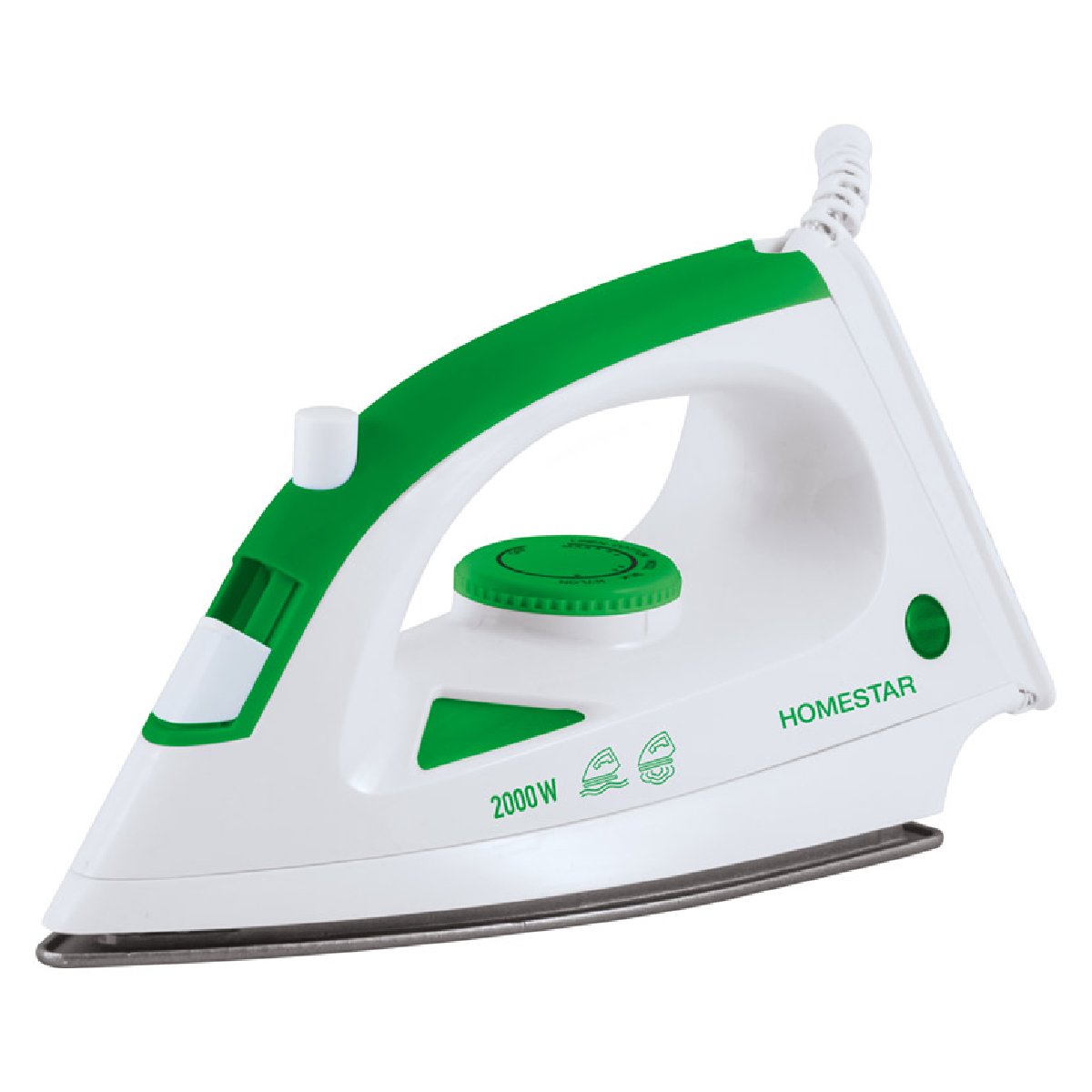 Утюг HomeStar HS-4001 (бело-зеленый, 2000Вт) (004837)Купить