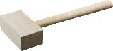 Деревянная прямоугольная киянка ЗУБР 330 г 70х50 мм, (2045-06)