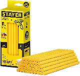 Клеевые стержни STAYER Yellow желтые 11х200 мм 40 шт. 2-06821-D-S40 (2-06821-Y-S40)
