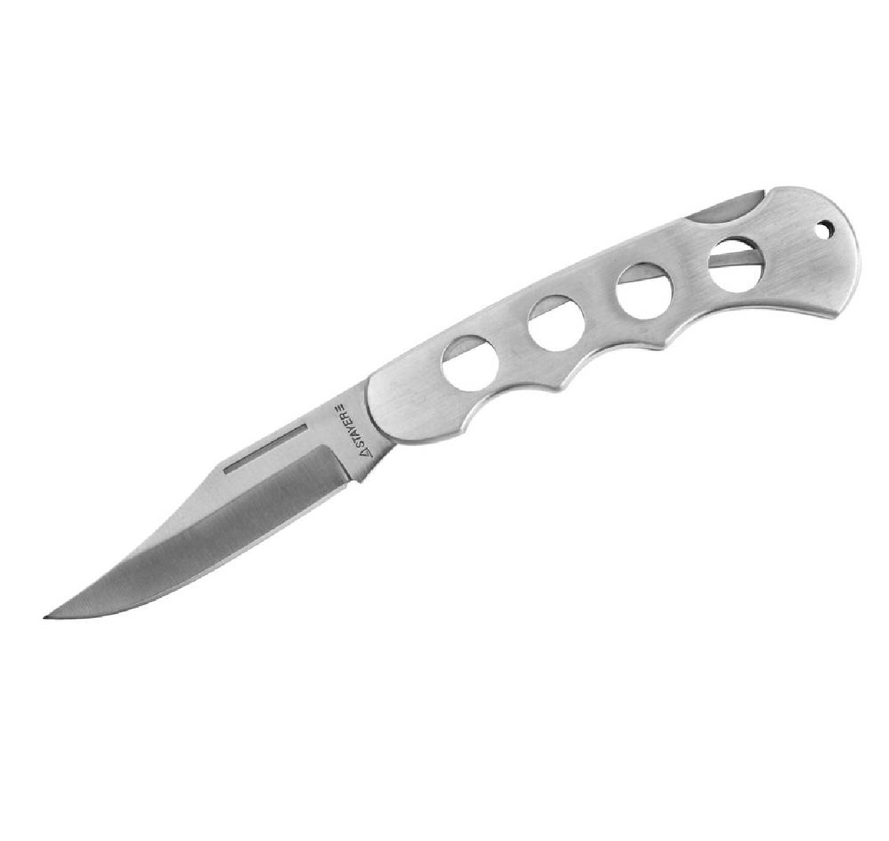 Складной нож STAYER 80 мм цельнометаллическая облегченная рукоятка (47613_z01)Купить
