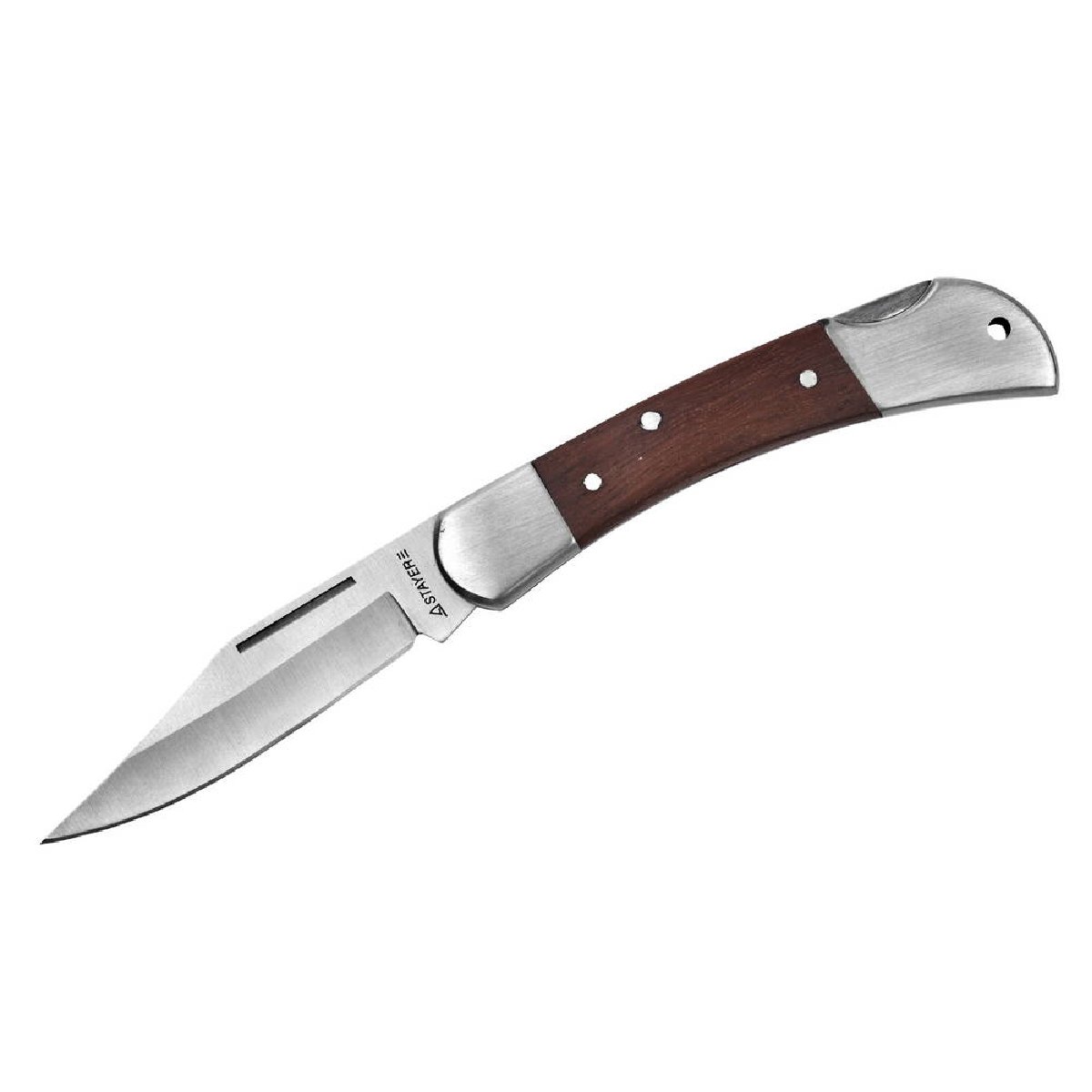 Складной нож STAYER 82 мм средний с деревянными вставками (47620-1_z01)Купить