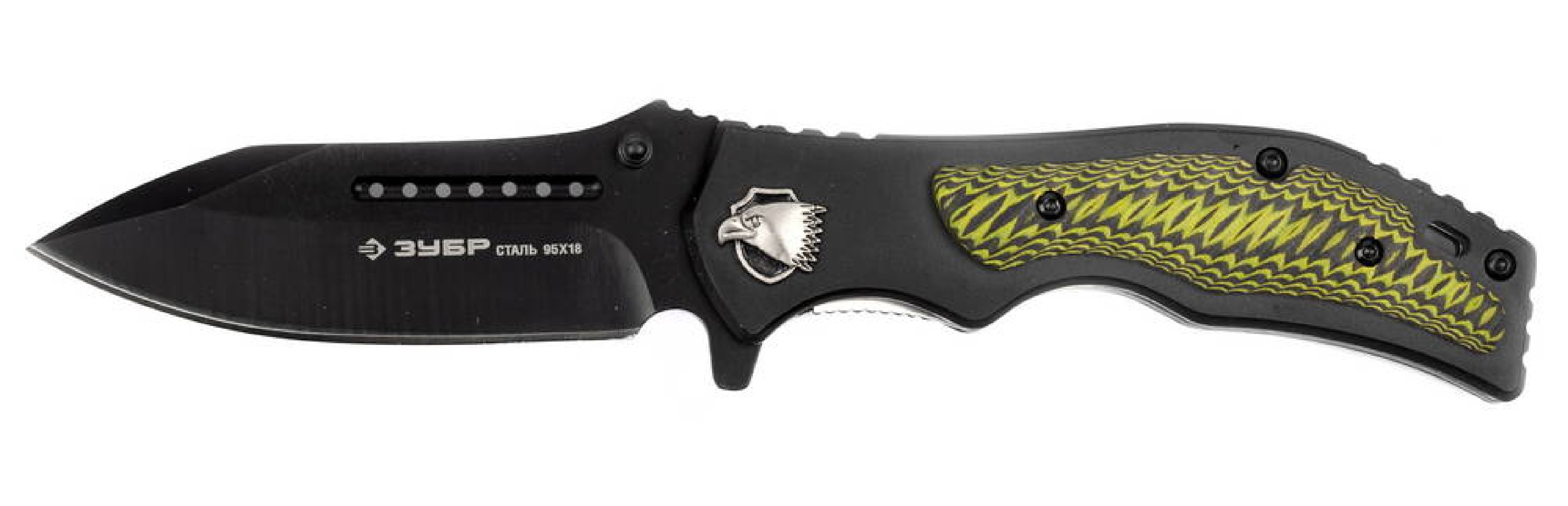 Складной нож ЗУБР Командор 210 мм лезвие 90 мм (47721)Купить