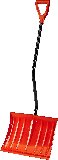 Снеговая лопата СИБИН ЛС-460 460 мм, стальная, с эргономичным стальным черенком (421849)