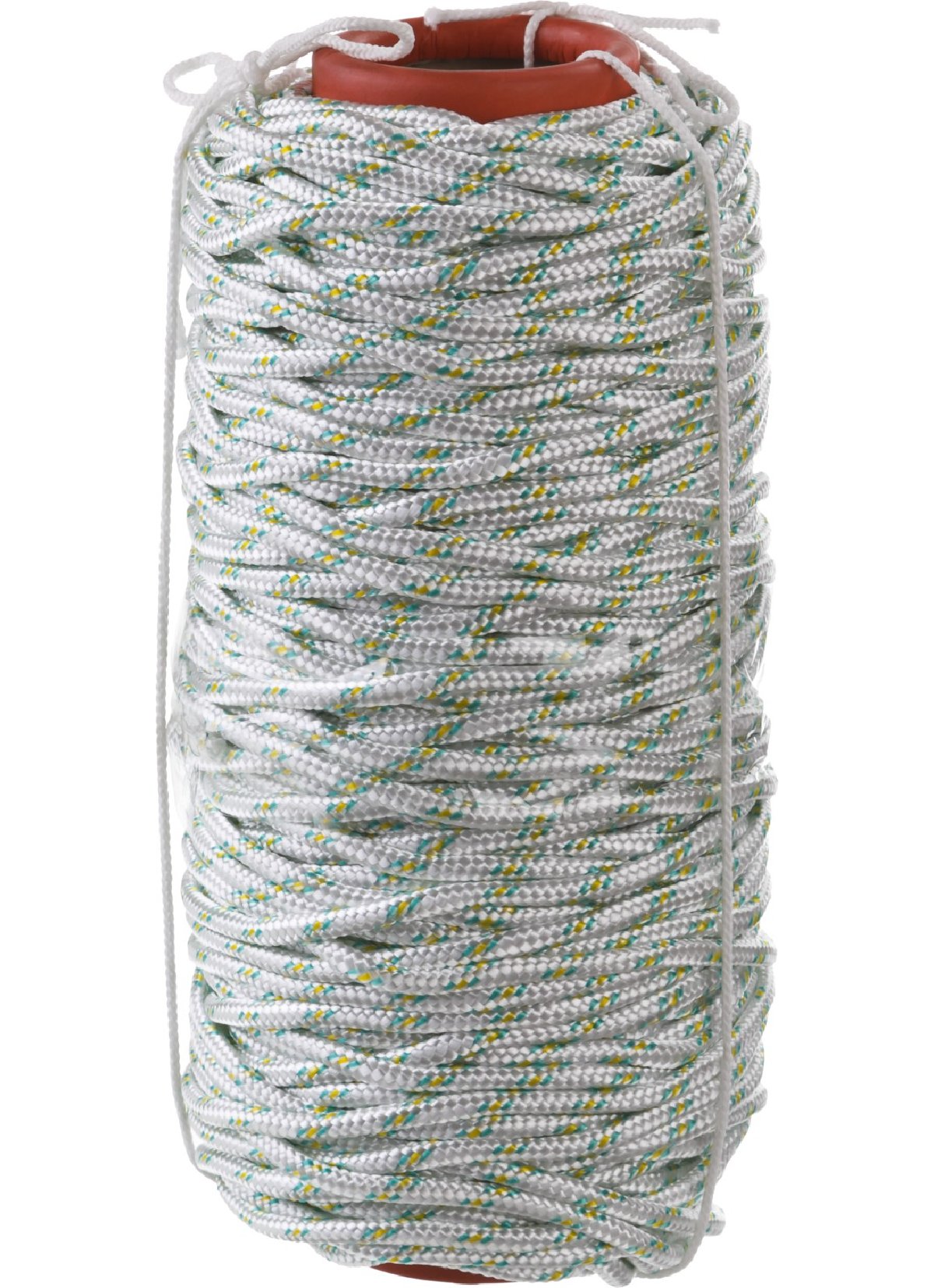 Капроновый фал СИБИН 16-прядный d 6 мм 100 м плетеный с сердечником (50220-06)Купить
