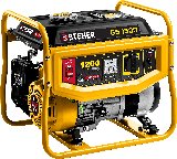 Бензиновый генератор STEHER 1200 Вт 25 кг (GS-1500)