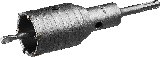 ЗУБР O 50 мм, коронка по бетону с державкой Профессионал (2918-50)