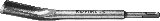 KRAFTOOL 250 мм, SDS-Plus, полукруглое зубило-штробер (29328-22-250_z01)