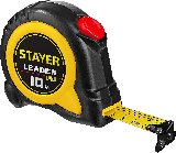 Рулетка с автостопом STAYER Leader 10м х 25мм (3402-10-25)