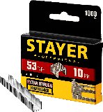 Скобы для степлера STAYER узкие тип 53 10 мм 1000 шт. (3159-10_z02)