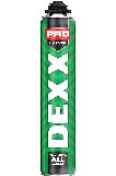 Монтажная пена DEXX Pro 750мл пистолетная всесезонная выход до 35л (41126)