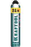 Монтажная пистолетная огнестойкая пена KRAFTOOL Fire stop B1 выход до 45л 750мл SVS не залипающий клапан ОС 240 (41186_z01)