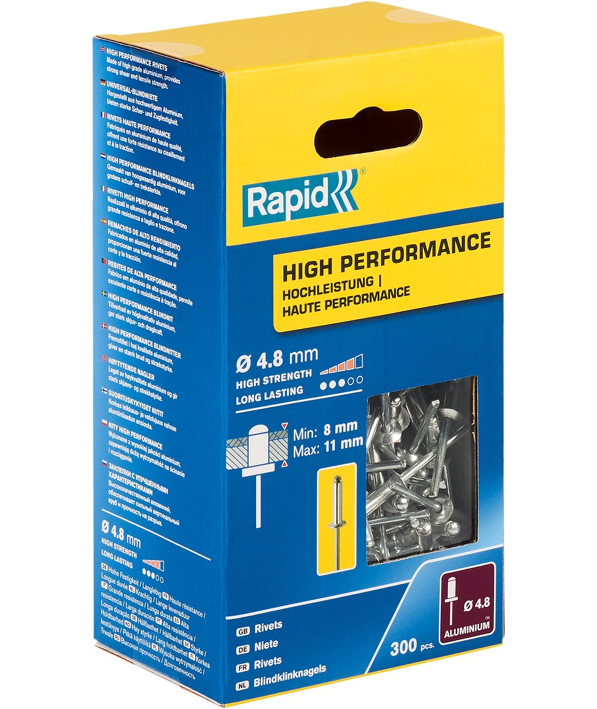 RAPID R High-performance-rivet    d4.8x14 , 300  (5001437)
