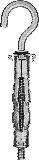 Анкер с полукольцом для пустотелых конструкций ЗУБР МОЛЛИ М4 x 32 x 8 мм 100 шт. (302512-04-032)