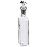 Бутылка для масла уксуса 280 мл стеклянная с дозатором (103805)