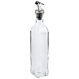 Бутылка для масла уксуса 500 мл стеклянная с дозатором (103806)