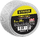 Самоклеящаяся серпянка STAYER Fiber-Tape 5см х 20м 3х3 мм (1246-05-20_z01)