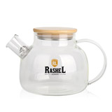 Чайник заварочный RASHEL R8340, термостойкое боросиликатное стекло, объем 0.5 литра