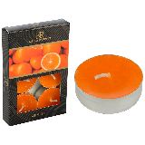 Свечи чайные ароматические 6 шт. Апельсин (007910)