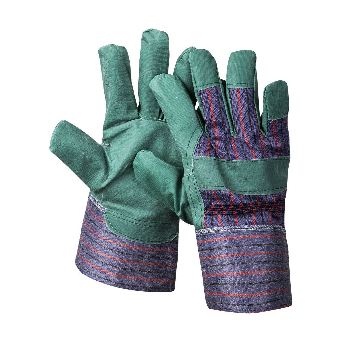 Рабочие перчатки STAYER р. XL искусственная кожа зеленые (1132-XL)Купить