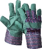 Рабочие перчатки STAYER р. XL искусственная кожа зеленые (1132-XL)