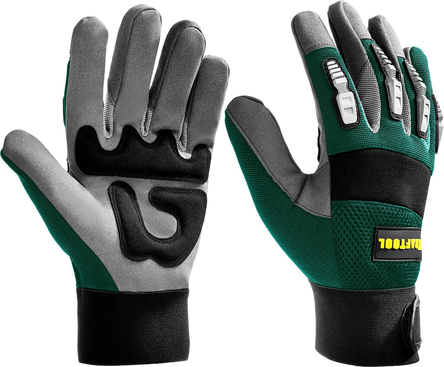 Комбинированные перчатки KRAFTOOL Extrem р. XL для тяжелых механических работ (11287-XL)Купить