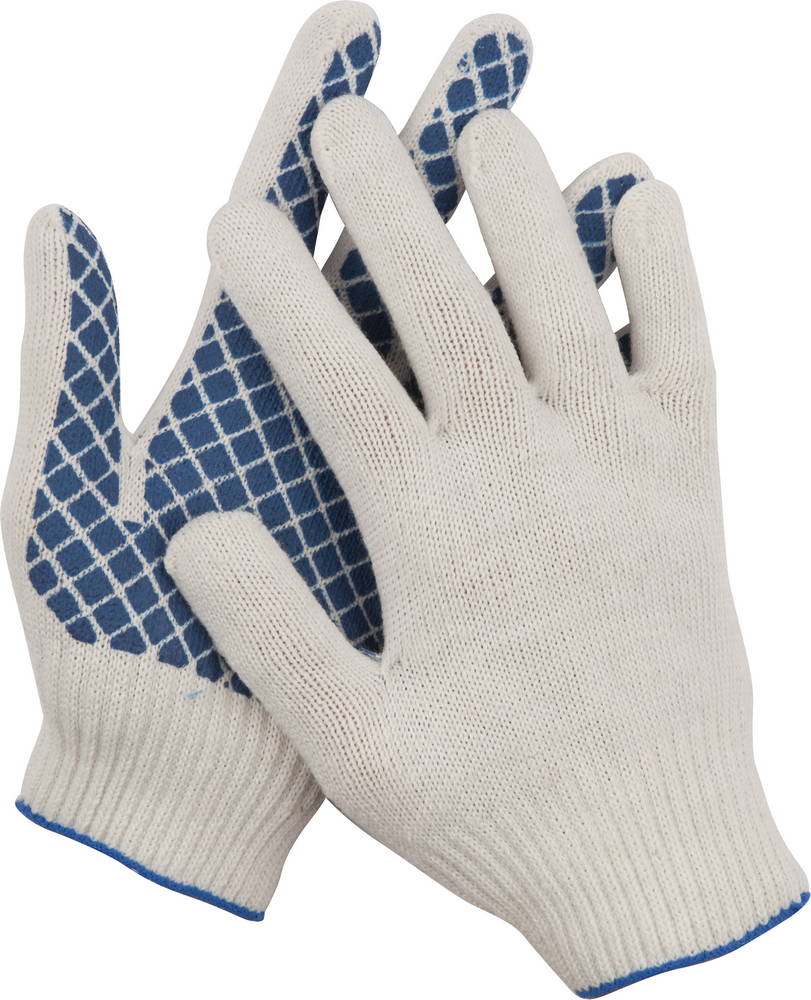 Рабочие перчатки DEXX х б 7 класс с обливной ладонью (114001)Купить
