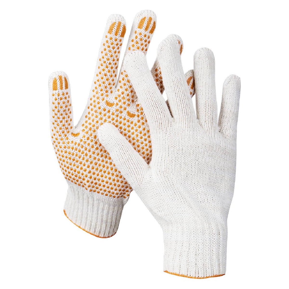 Трикотажные перчатки STAYER Rigid р. L-XL для тяжелых работ с ПВХ-гель покрытием (11404-XL)Купить