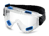 Панорамные прозрачные защитные очки ЗУБР ПАНОРАМА, монолинза, закрытого типа с непрямой вентиляцией, (110230)