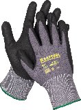 Эластичные перчатки KRAFTOOL Expert р. L со вспененным нитриловым покрытием (11285-L)