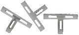 Т-образные крестики для плитки ЗУБР 6мм 75шт (33813-6)