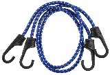 Крепежный шнур ЗУБР резиновый 60 см d8 мм пластиковые крюки со стальным сердечником 2 шт (40508-060)